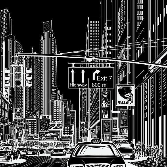 Cartoon City-Rebel Walls-moderndesign.io