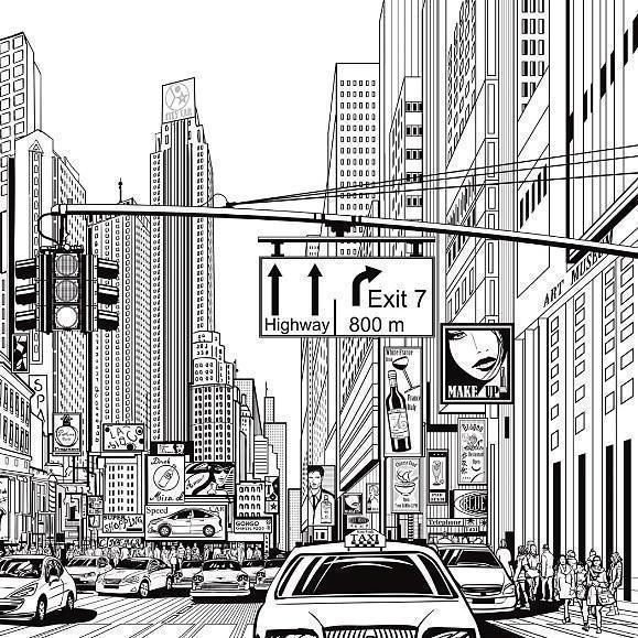 Cartoon City-Rebel Walls-moderndesign.io