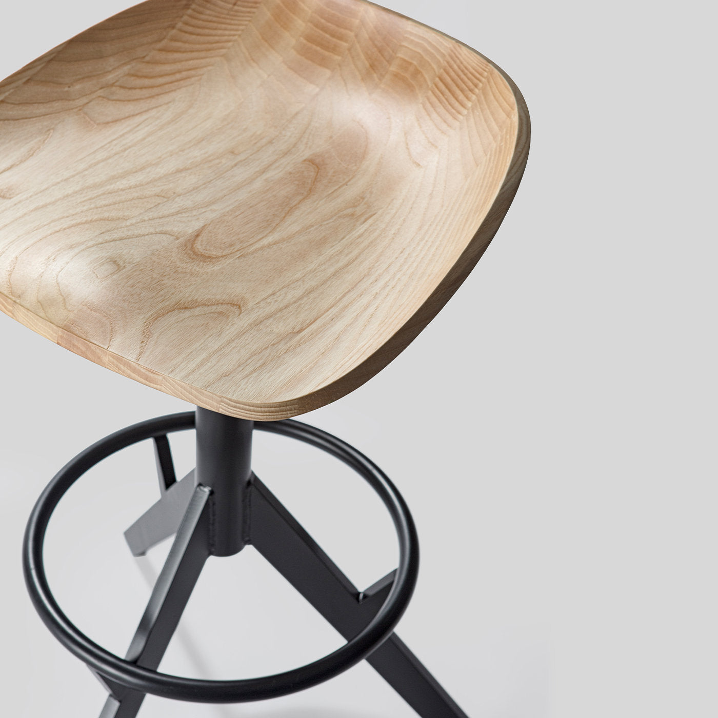 Tratur High Stool (without back)-Livoni 1895-moderndesign.io
