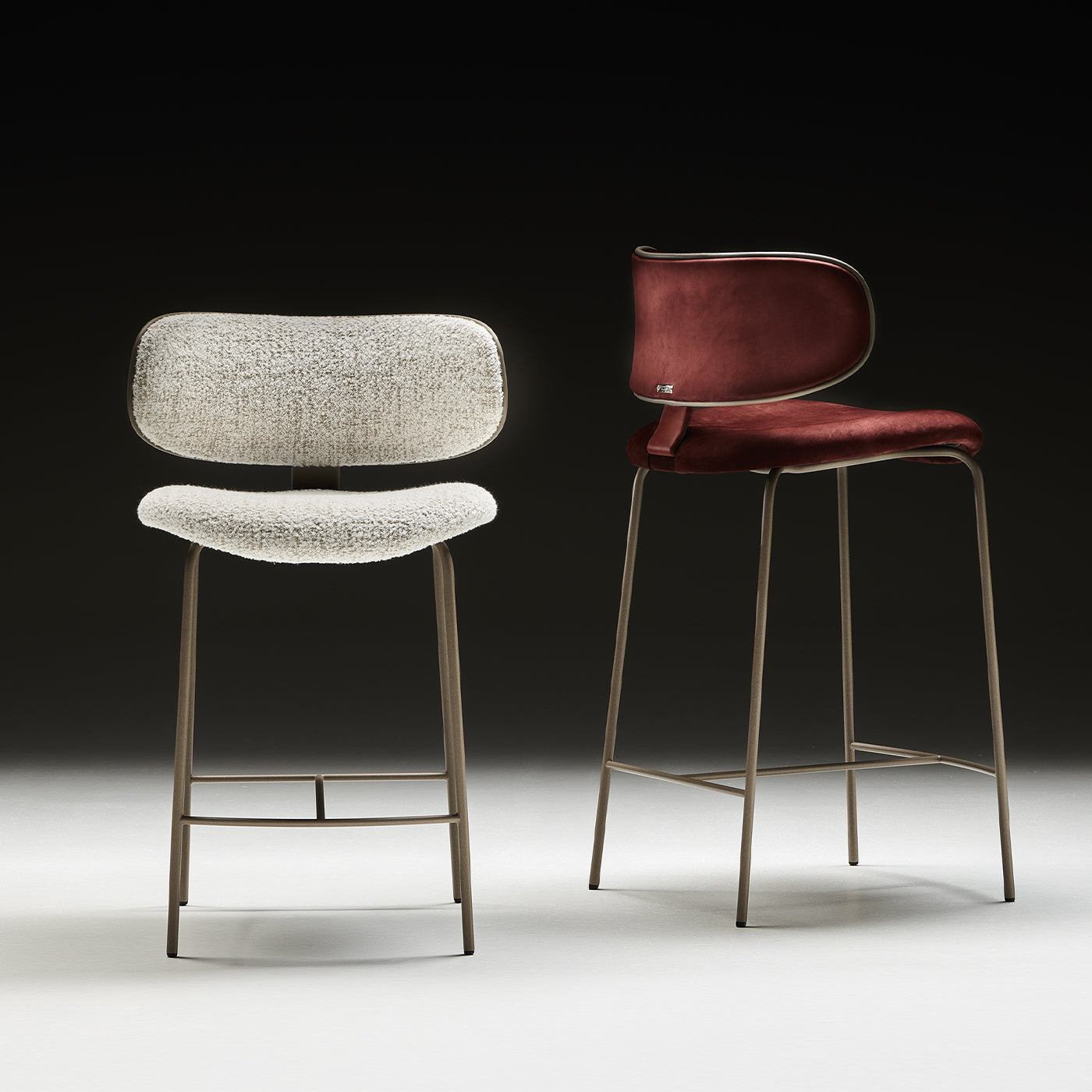 Natalia High Stool (without arms)-Black Tie-moderndesign.io