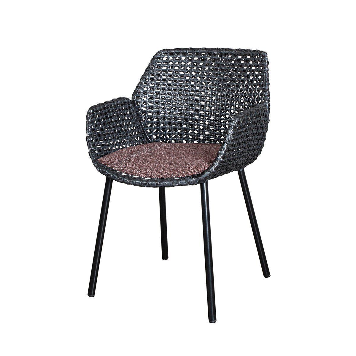 1. Vibe #5406-Dining Chair (with arms)-Cane-Line