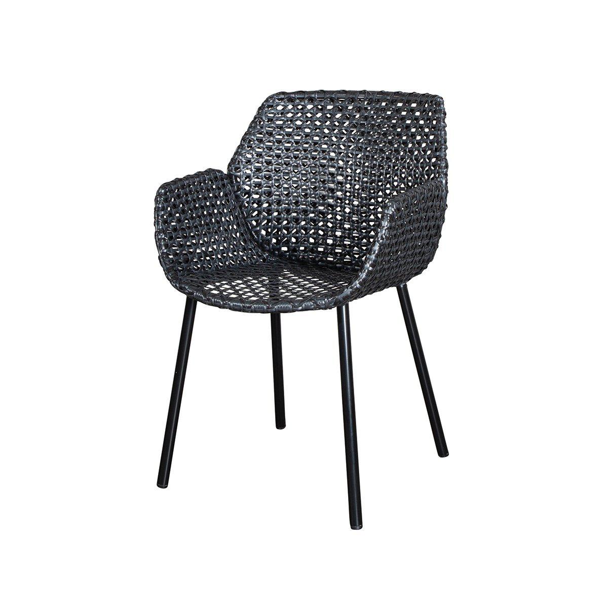 1. Vibe #5406-Dining Chair (with arms)-Cane-Line