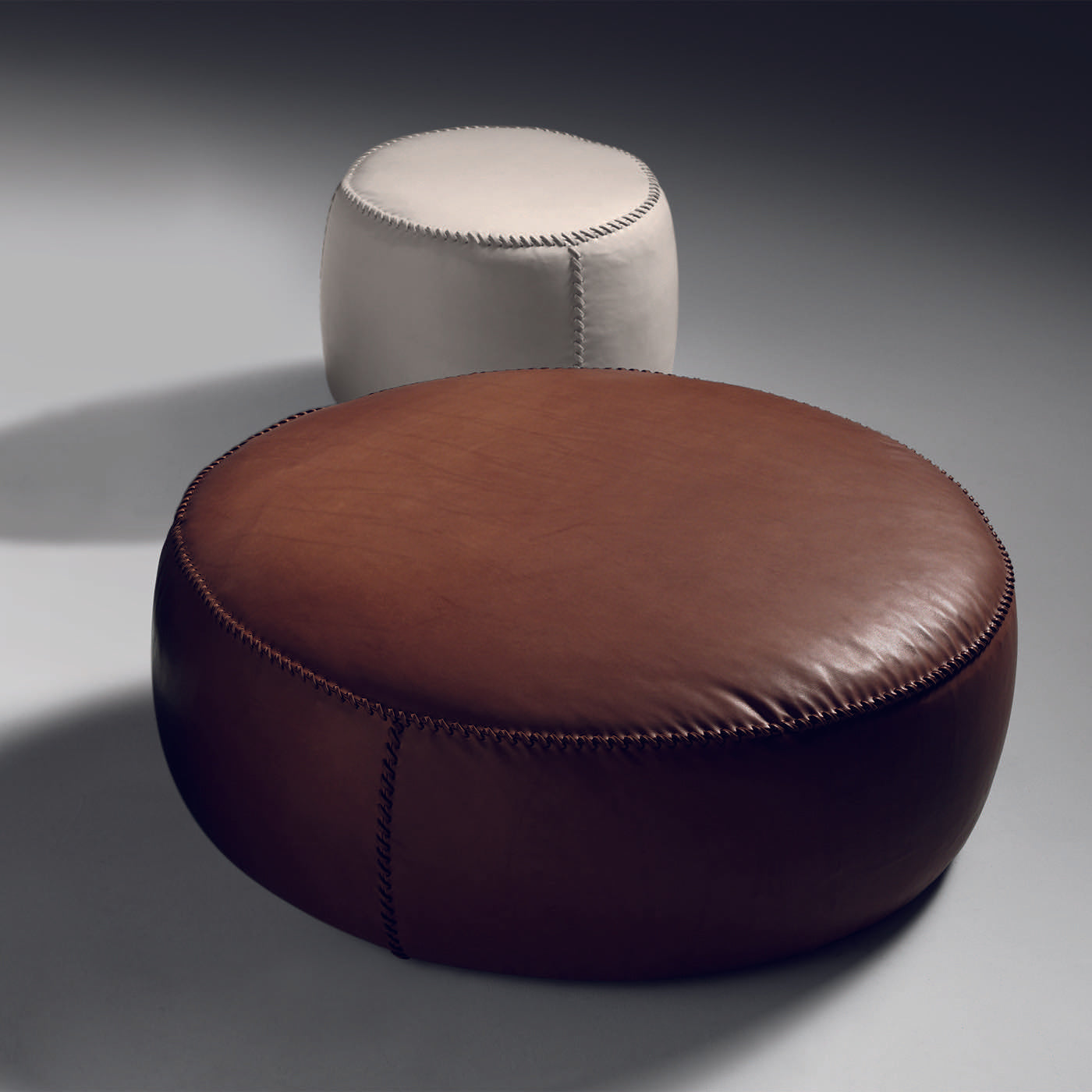 Casablanca Soft Ottoman-Black Tie-moderndesign.io