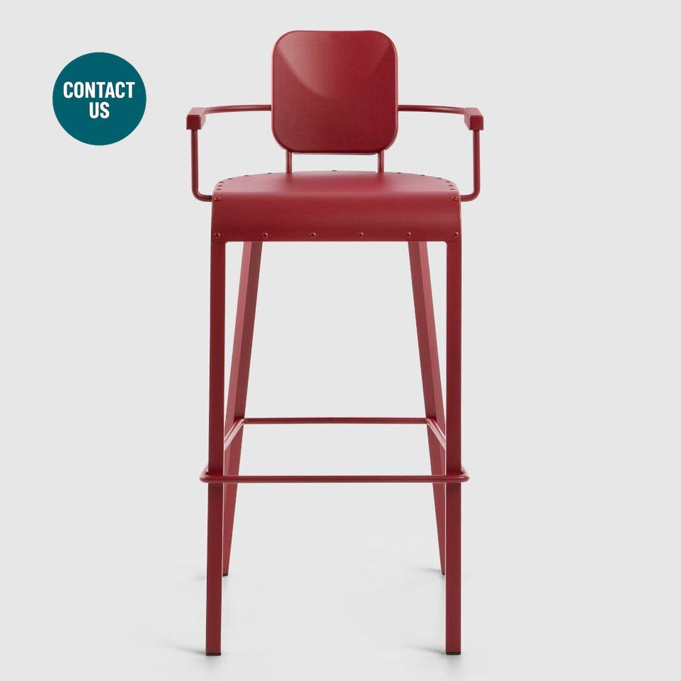 Rock High Stool (with arms)-DA A-moderndesign.io