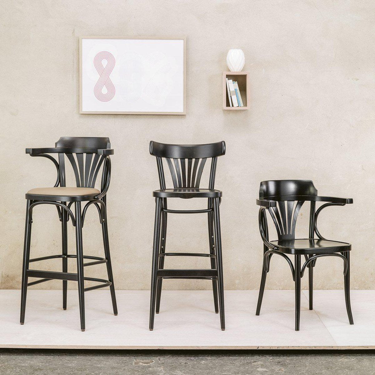 135 High Stool (with arms)-Ton-moderndesign.io