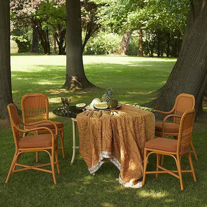 1925-5 Dining Chair (With Arms) - Outdoor-Bonacina 1889-moderndesign.io