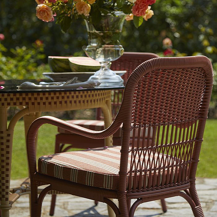 1925-5 Dining Chair (With Arms) - Outdoor-Bonacina 1889-moderndesign.io