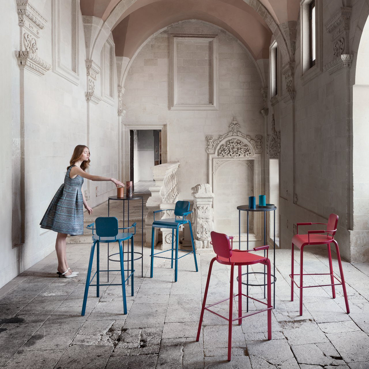 Rock High Stool (with arms)-DA A-moderndesign.io