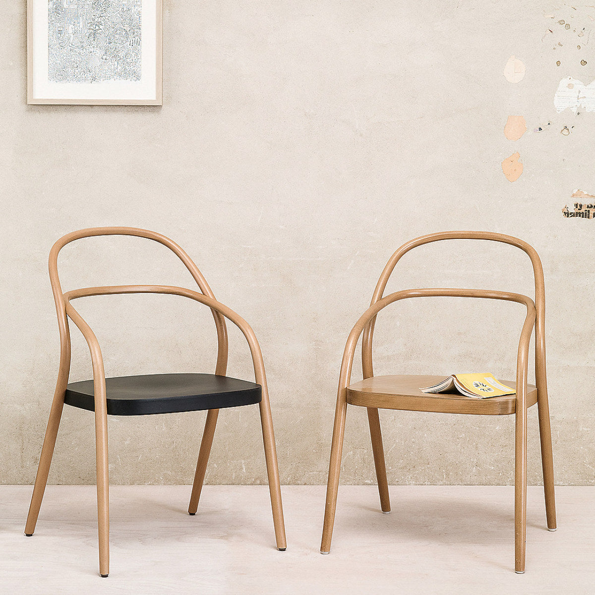 2 Dining Chair (with arms)-Ton-moderndesign.io