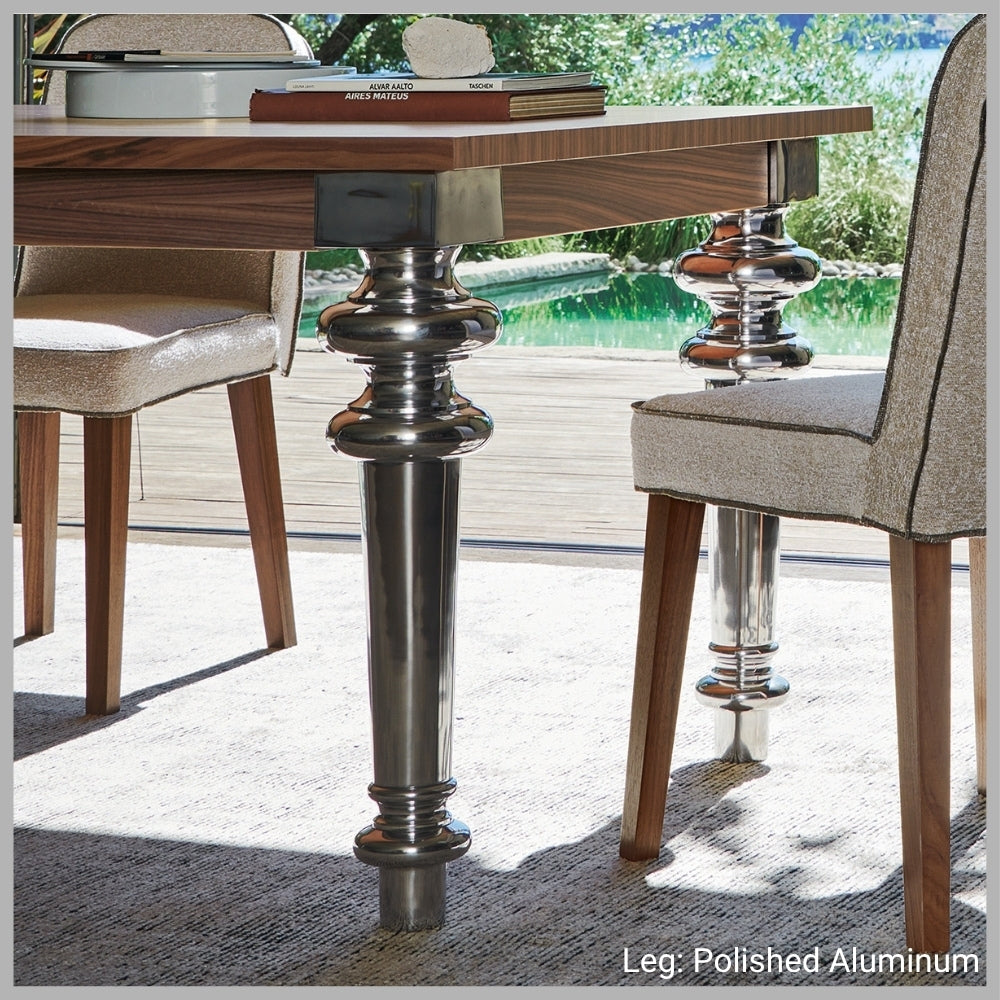 Gray 32 Dining Table (Square)-Gervasoni-moderndesign.io