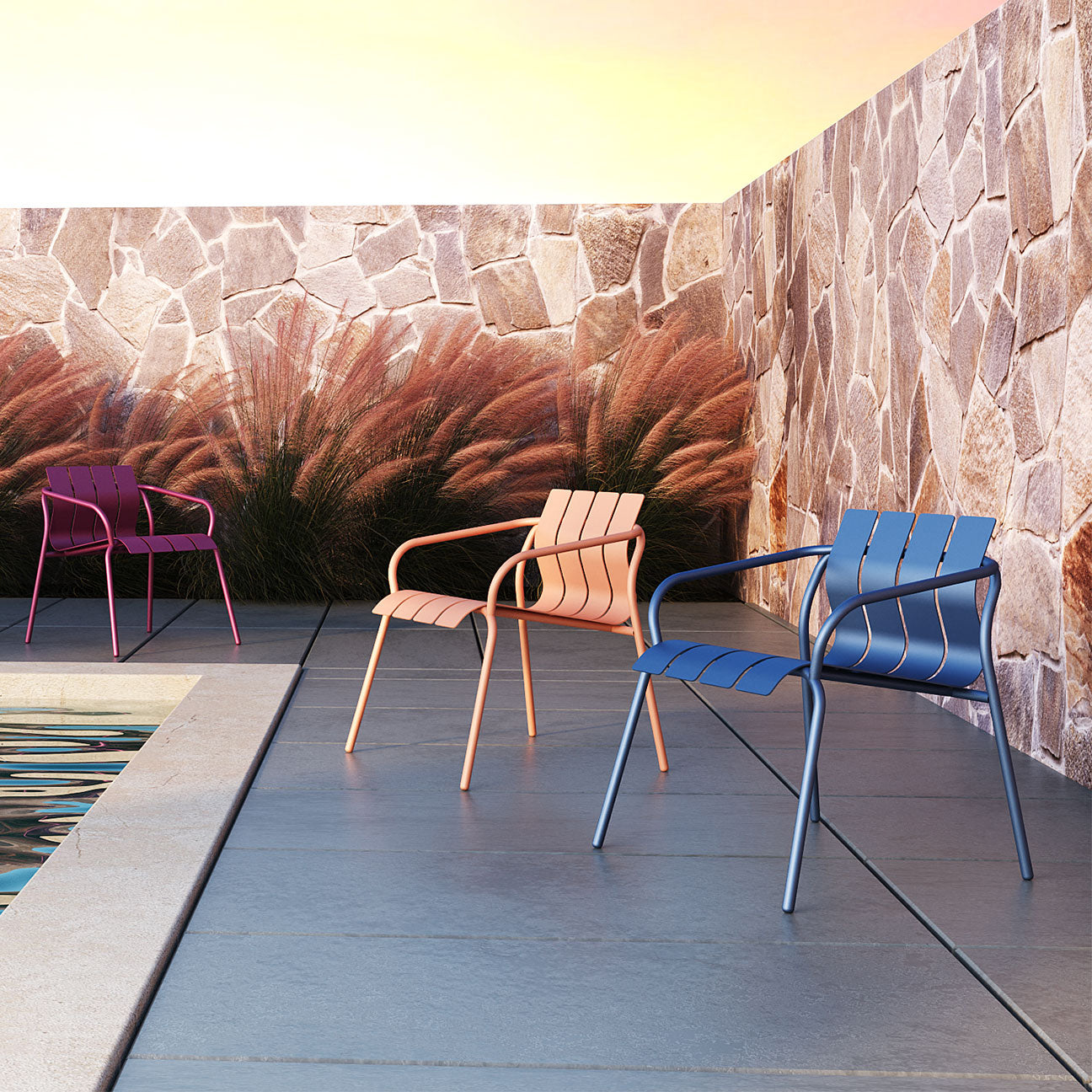 Ch Chi P Dining Chair (with arms)-Castil-moderndesign.io
