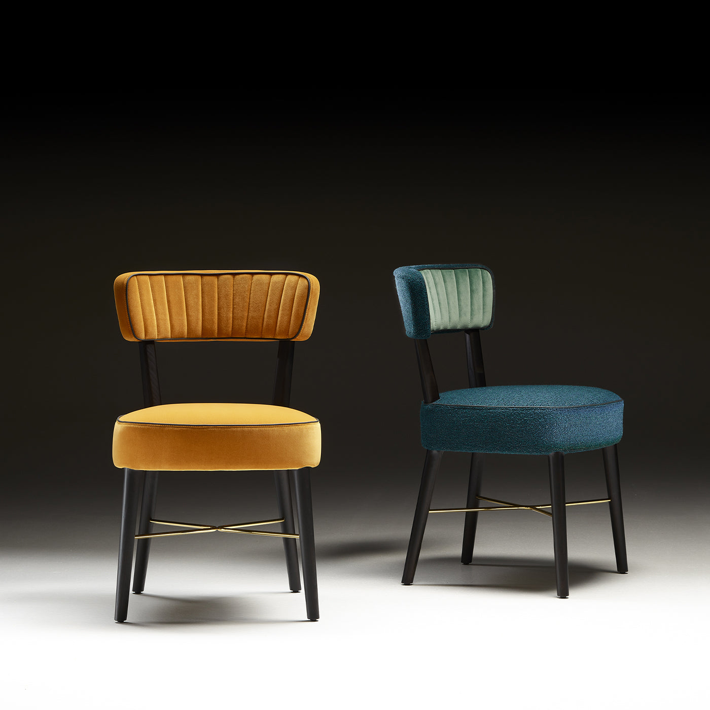 Elena Sofia Dining Chair (without arms)-Black Tie-moderndesign.io