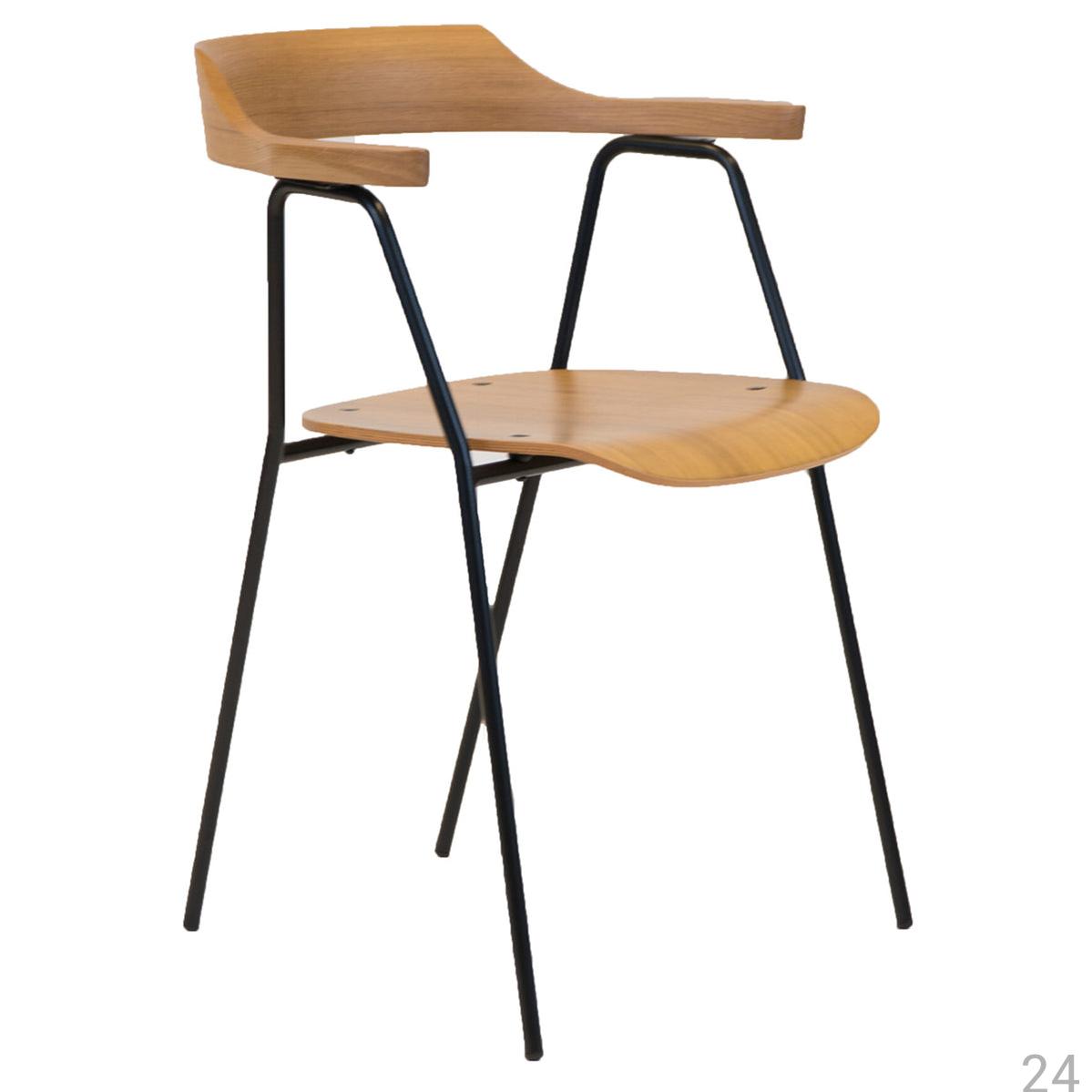 4455 24/24 S Dining Chair (with arms)-Rex Kralj-moderndesign.io