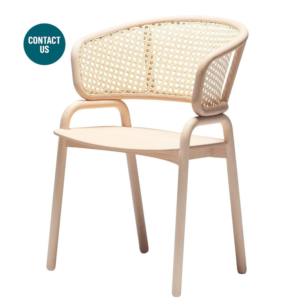 Frantz 881 Dining Chair (with arms)-Livoni 1895-moderndesign.io