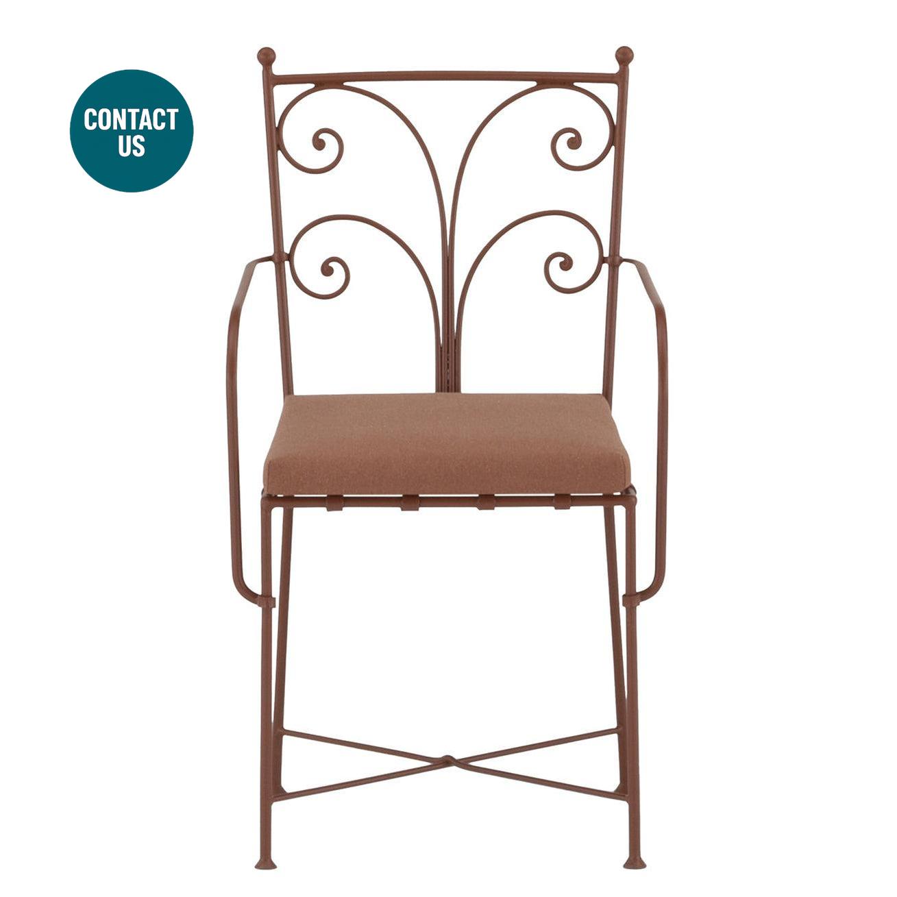 Acanta Dining Chair (with arms)-Dante Negro-moderndesign.io