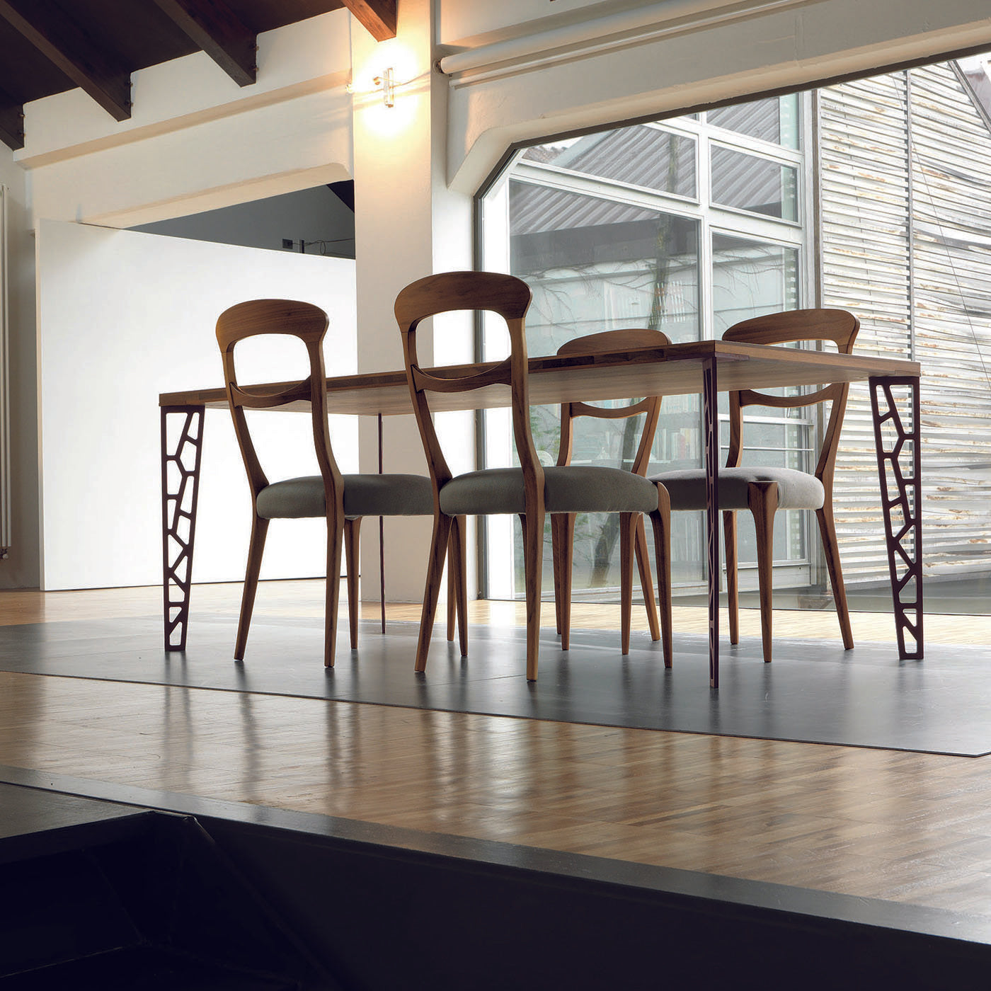 Capotavola Dining Chair (without arms)-Dale Italia-moderndesign.io