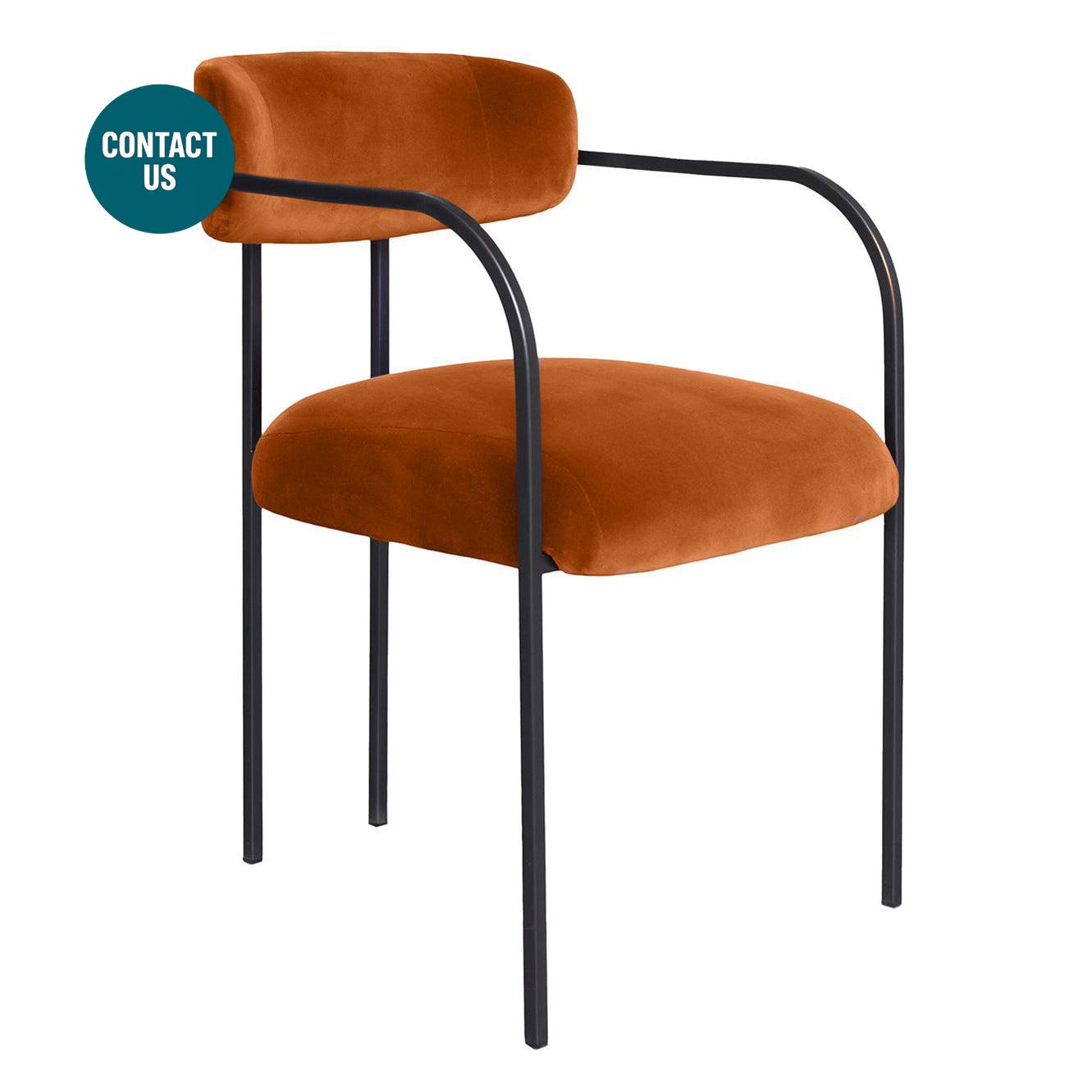 Rebecca Dining Chair (with arms)-Biosofa-moderndesign.io