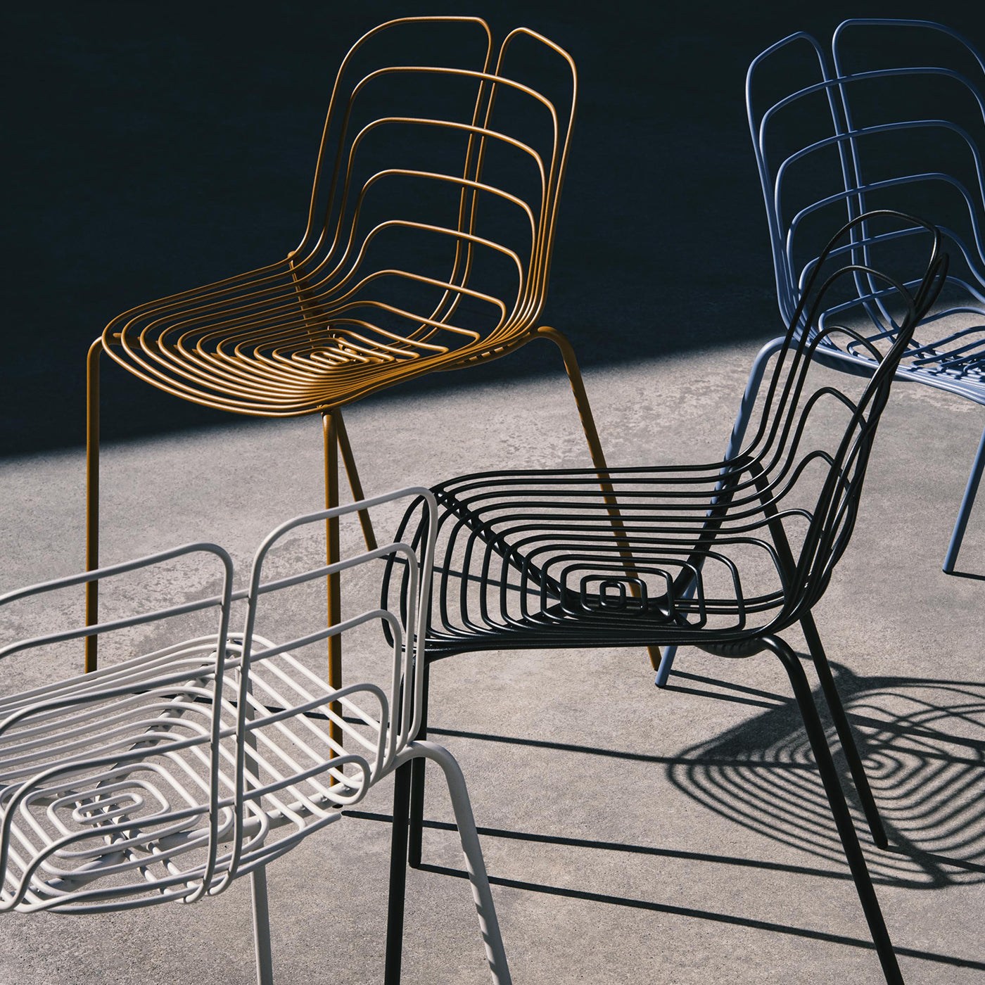 Wired Dining Chair (without arms)-La Manufacture-moderndesign.io