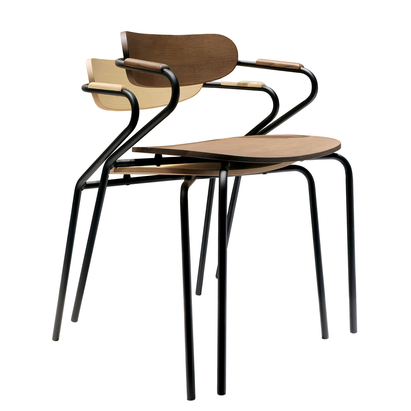 Linea Dining Chair (with arms)-Livoni 1895-moderndesign.io