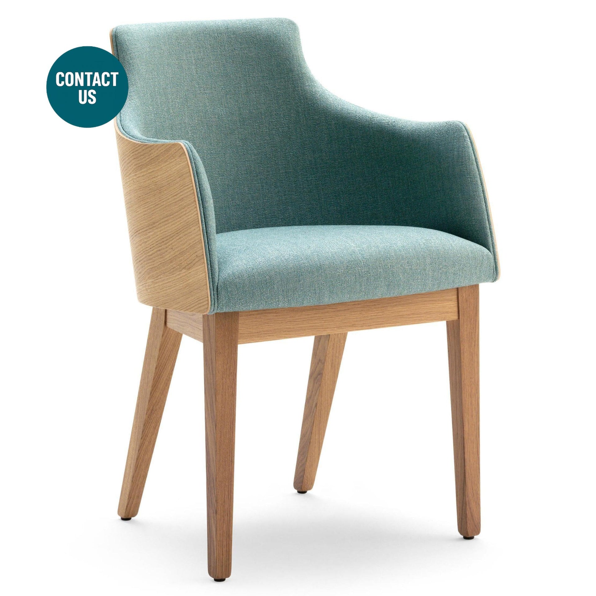 Albert One SBL Arm Dining Chair (with arms)-Accento-moderndesign.io