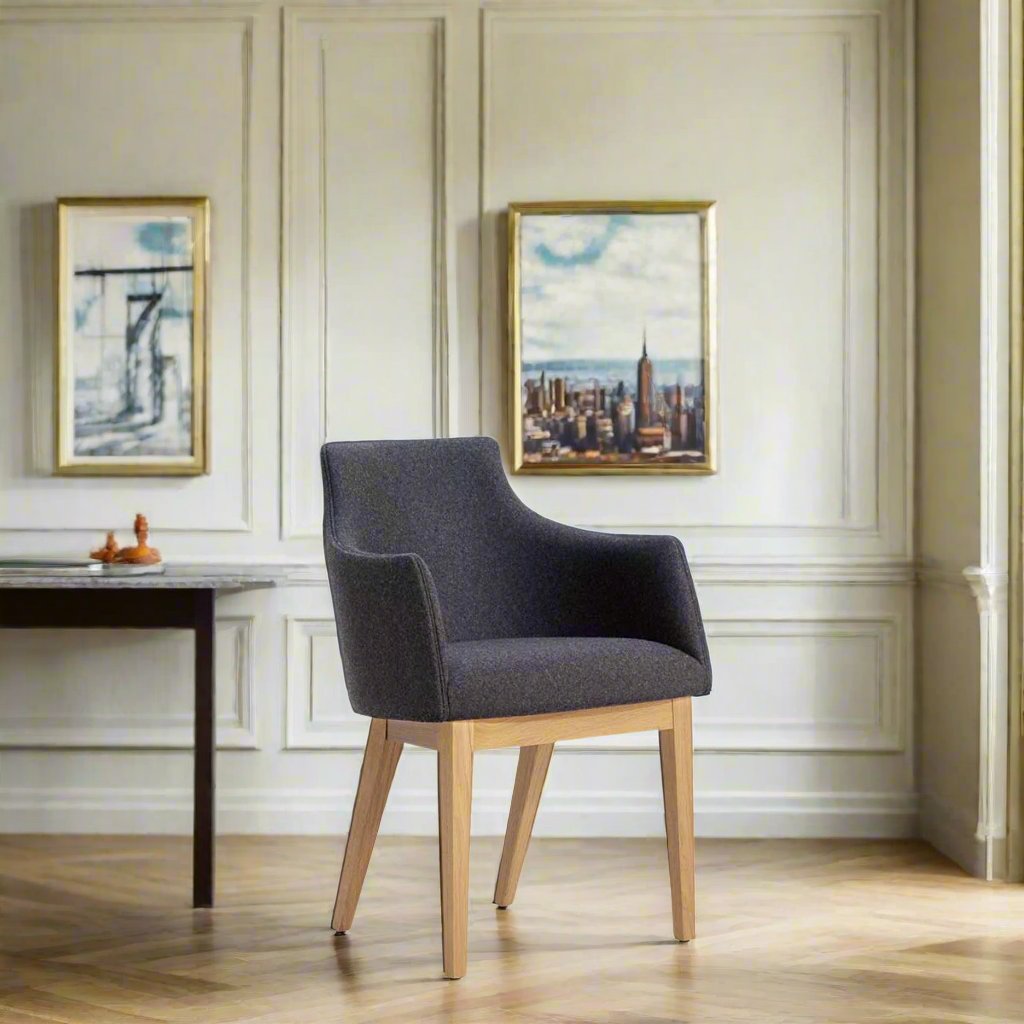 Albert One SCL Arm Dining Chair (with arms)-Accento-moderndesign.io