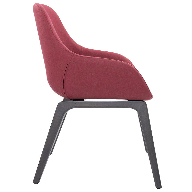 Alisha PO01 Dining Chair (With arms)-New Life-moderndesign.io