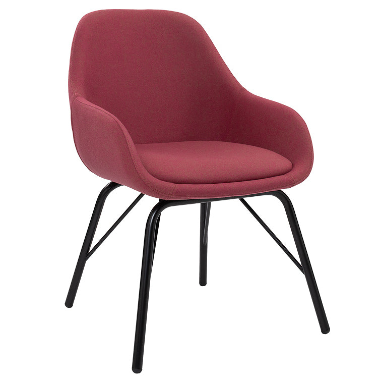 Alisha PO01 Dining Chair (With arms)-New Life-moderndesign.io