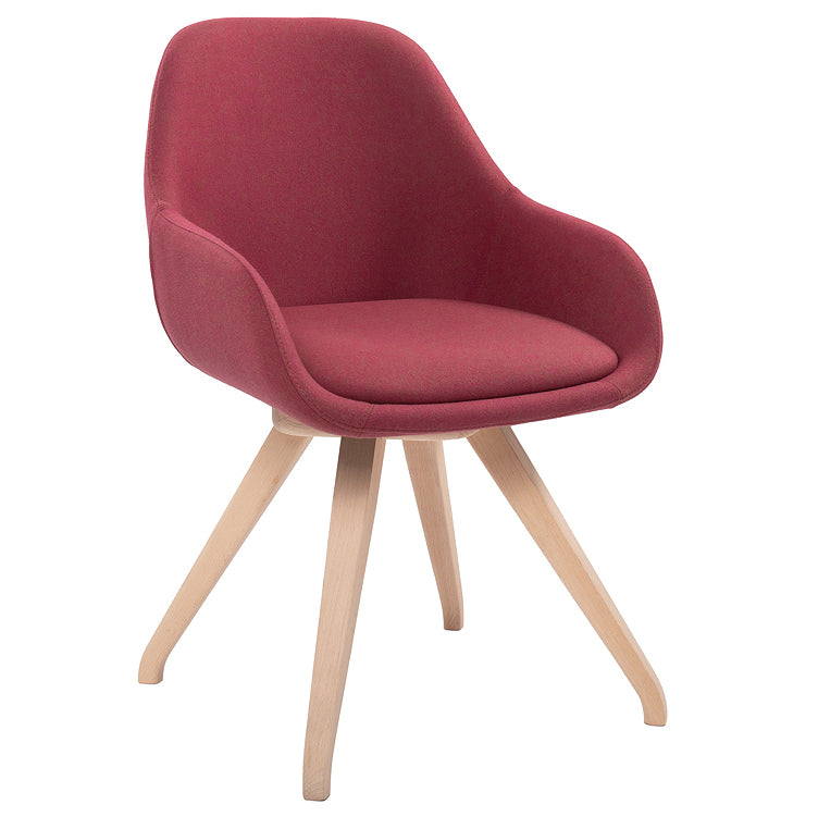 Alisha PO01 Dining Chair (With arms)-New Life-moderndesign.io