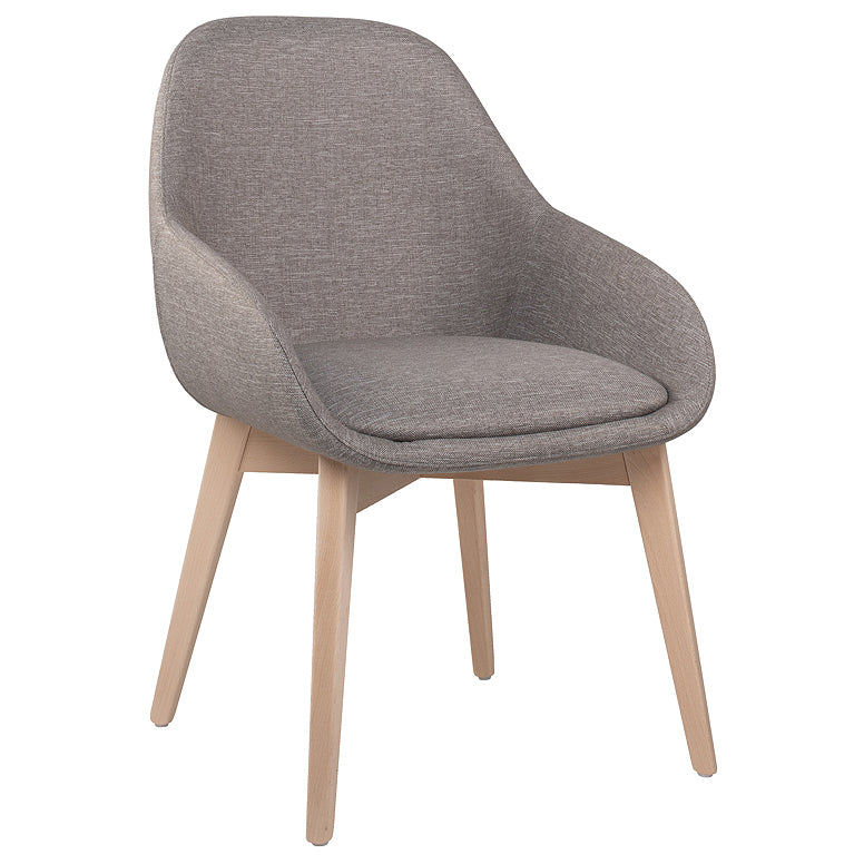 Alisha PO01 Dining Chair (With arms)-New Life-moderndesign.io