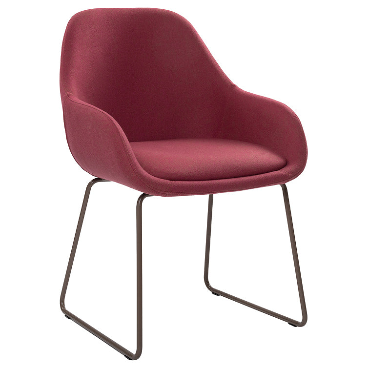 Alisha PO01 Dining Chair (With arms)-New Life-moderndesign.io