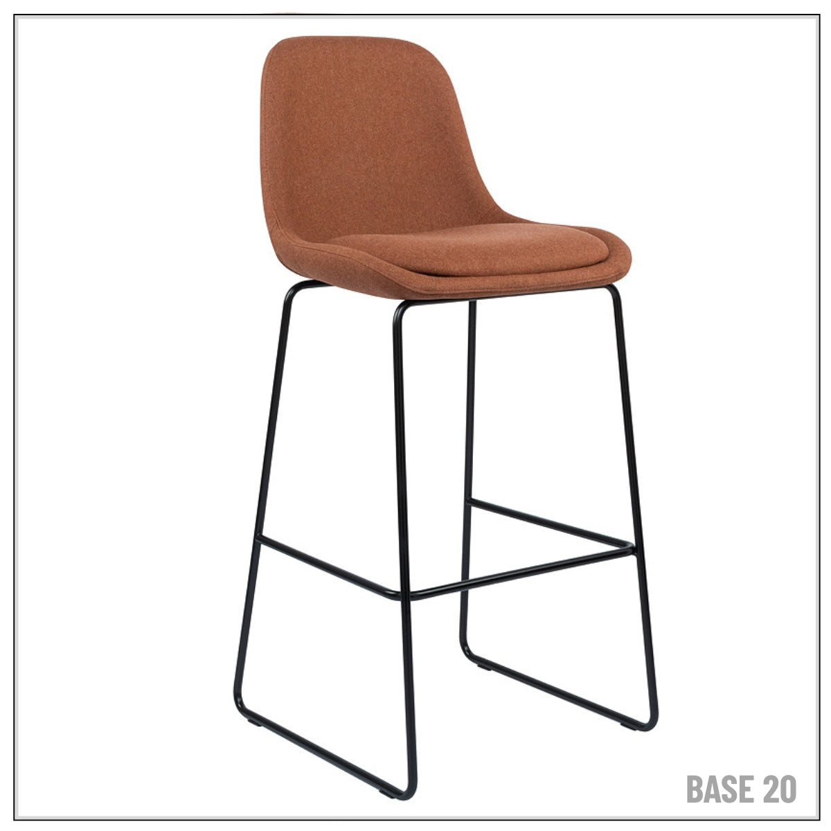 Alisha SG01 High Stool (without arms)-New Life-moderndesign.io