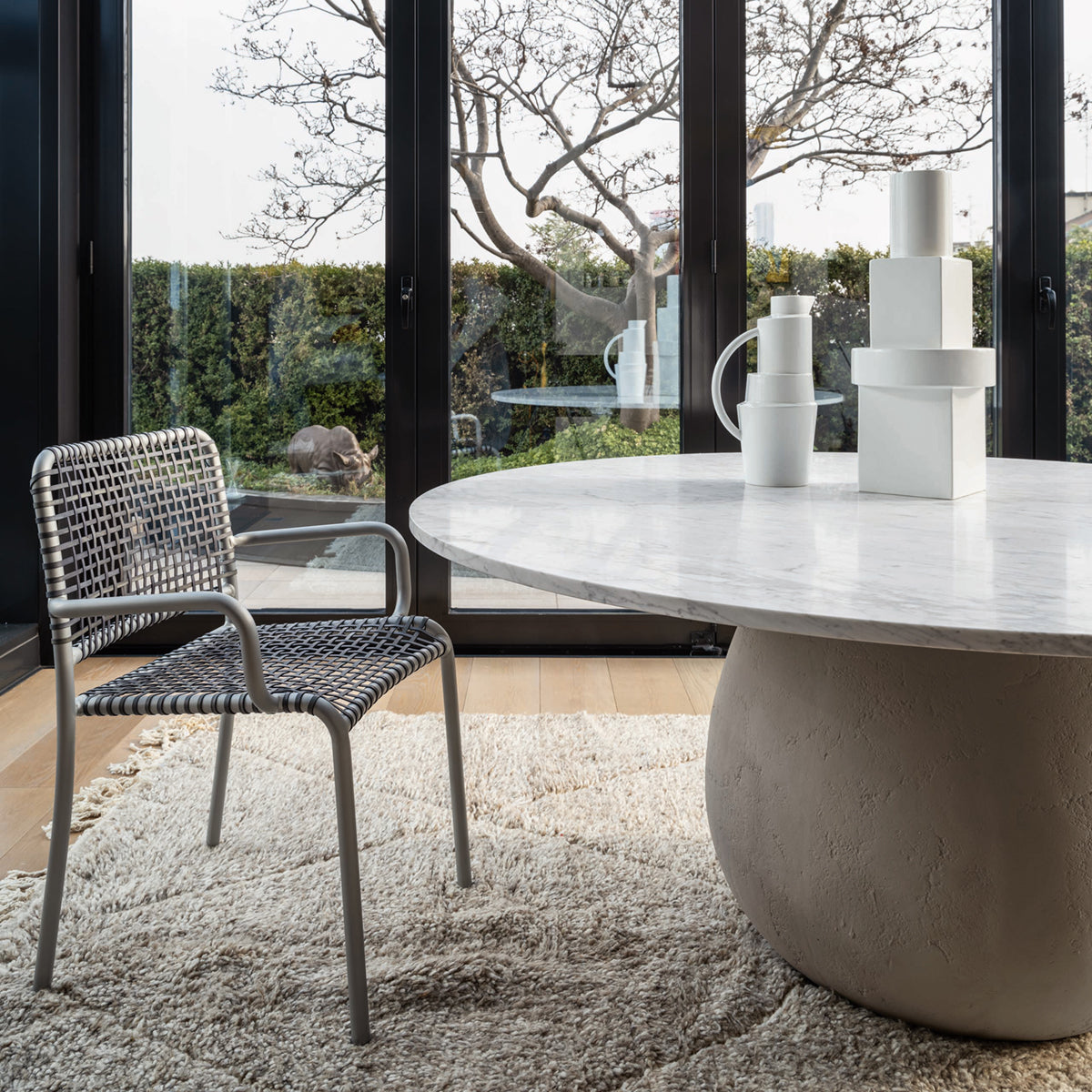 Allu 24i/224i Dining Chair (with arms)-Gervasoni-moderndesign.io