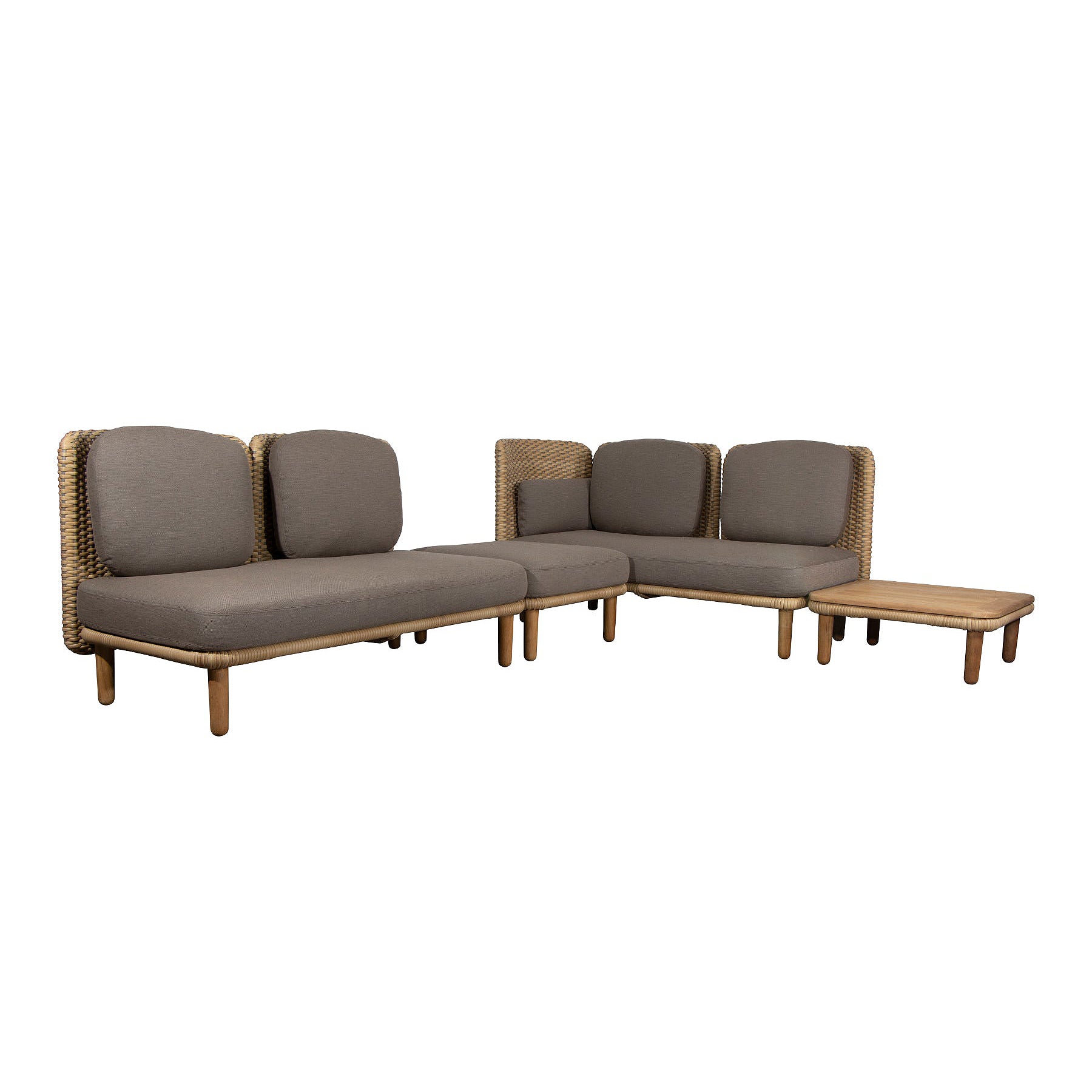 Arch Sectional Sofa Unit-Cane-Line-moderndesign.io
