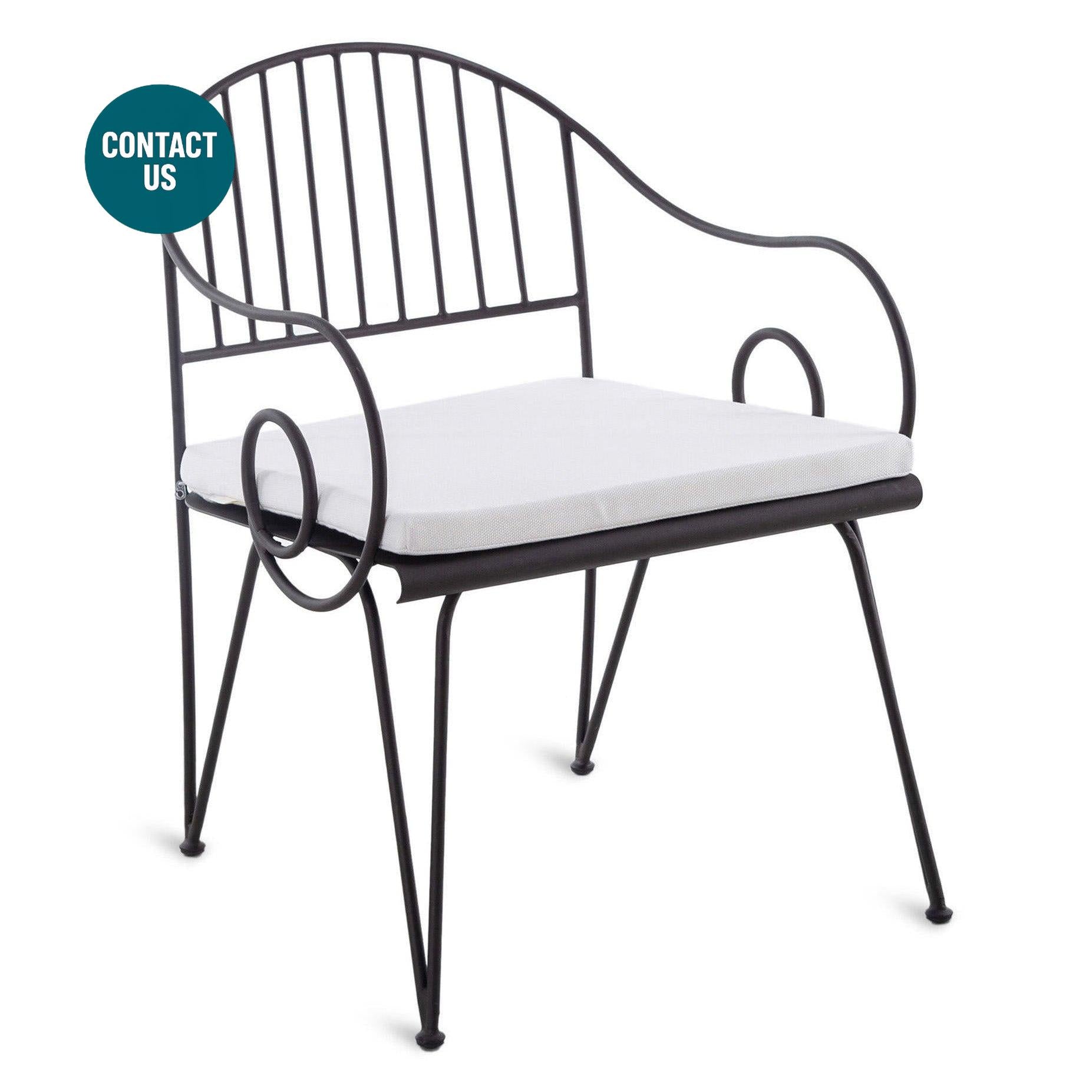 Ariete Dining Chair (with arms)-Unopiu-moderndesign.io