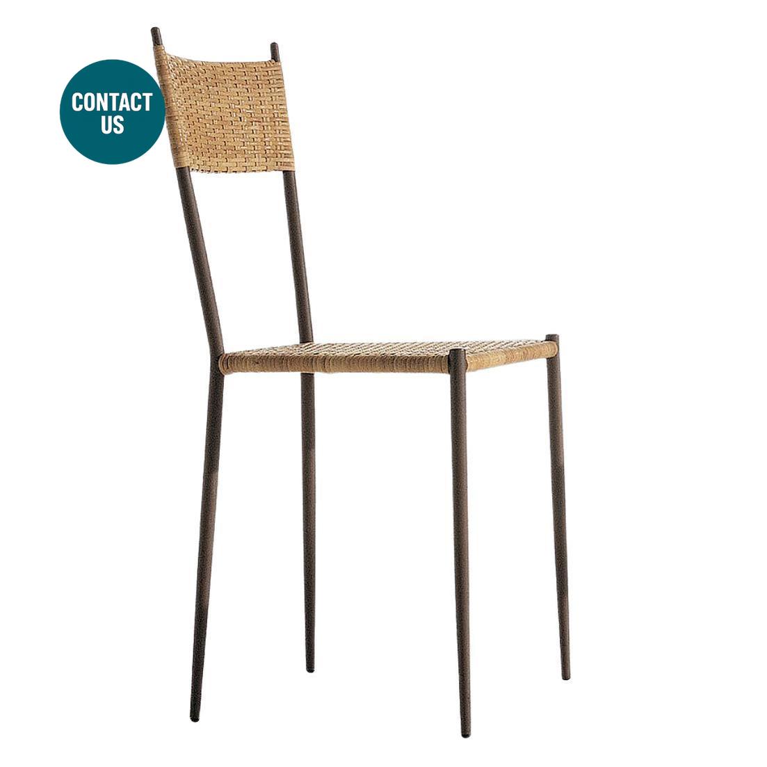 Arija Dining Chair (Without Arms)-Bonacina 1889-moderndesign.io