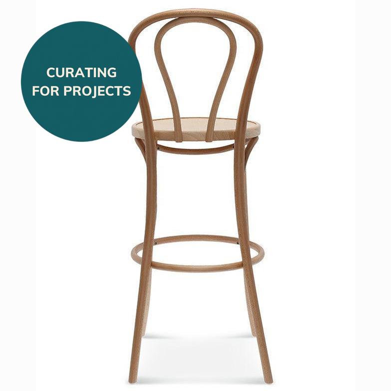 Art 18 High Stool (without arms)-Fameg-moderndesign.io