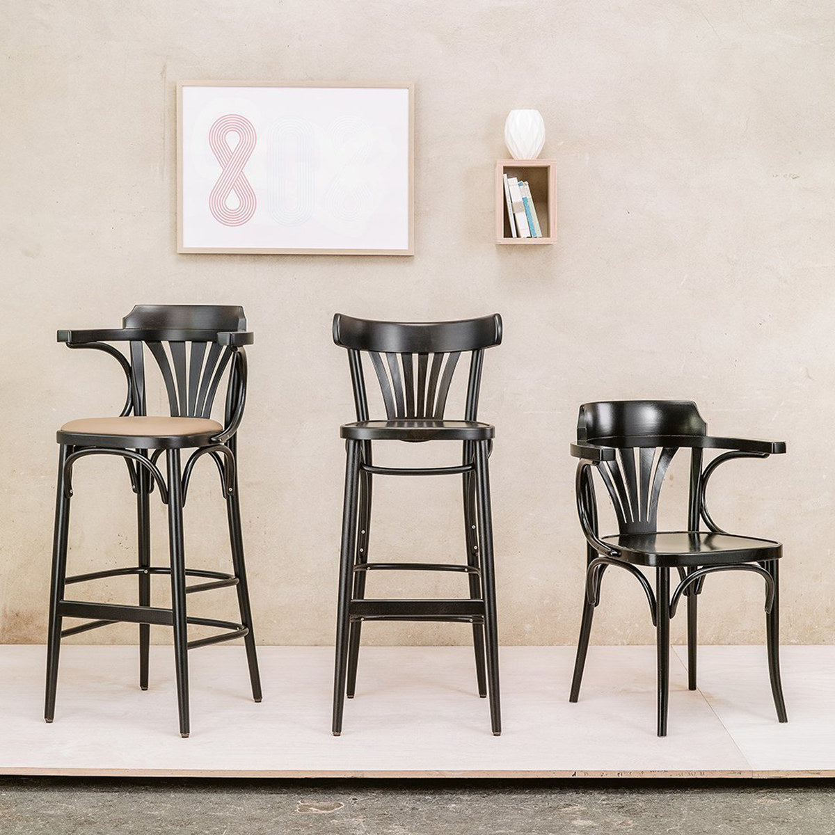 Art 56 Dining Chair (without arms)-Ton-moderndesign.io