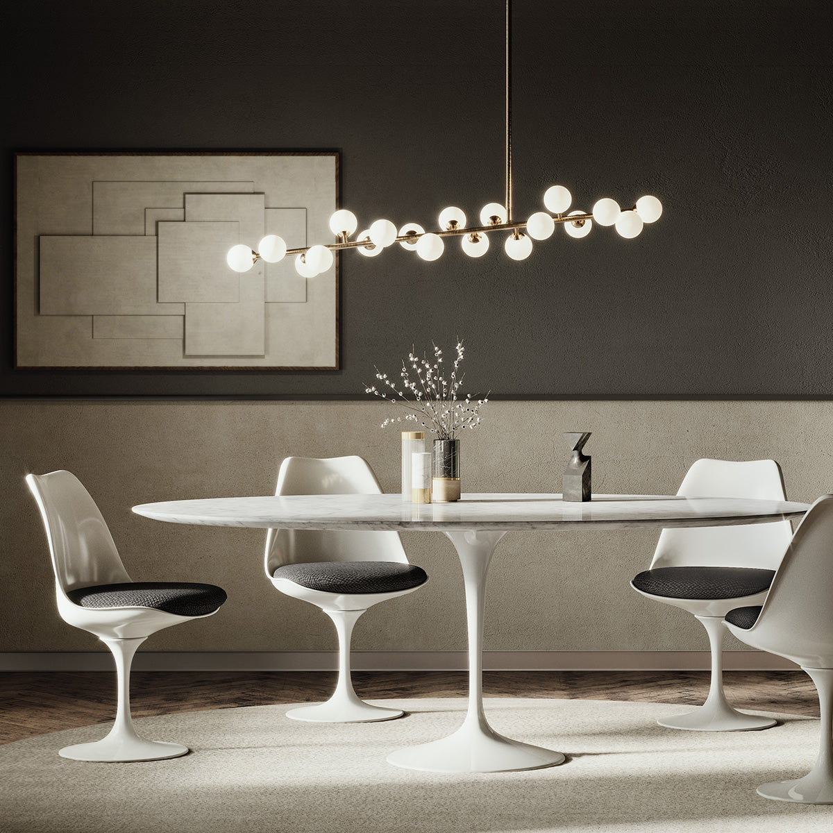 Art 769 Dining Table (Oval)-Alivar-moderndesign.io