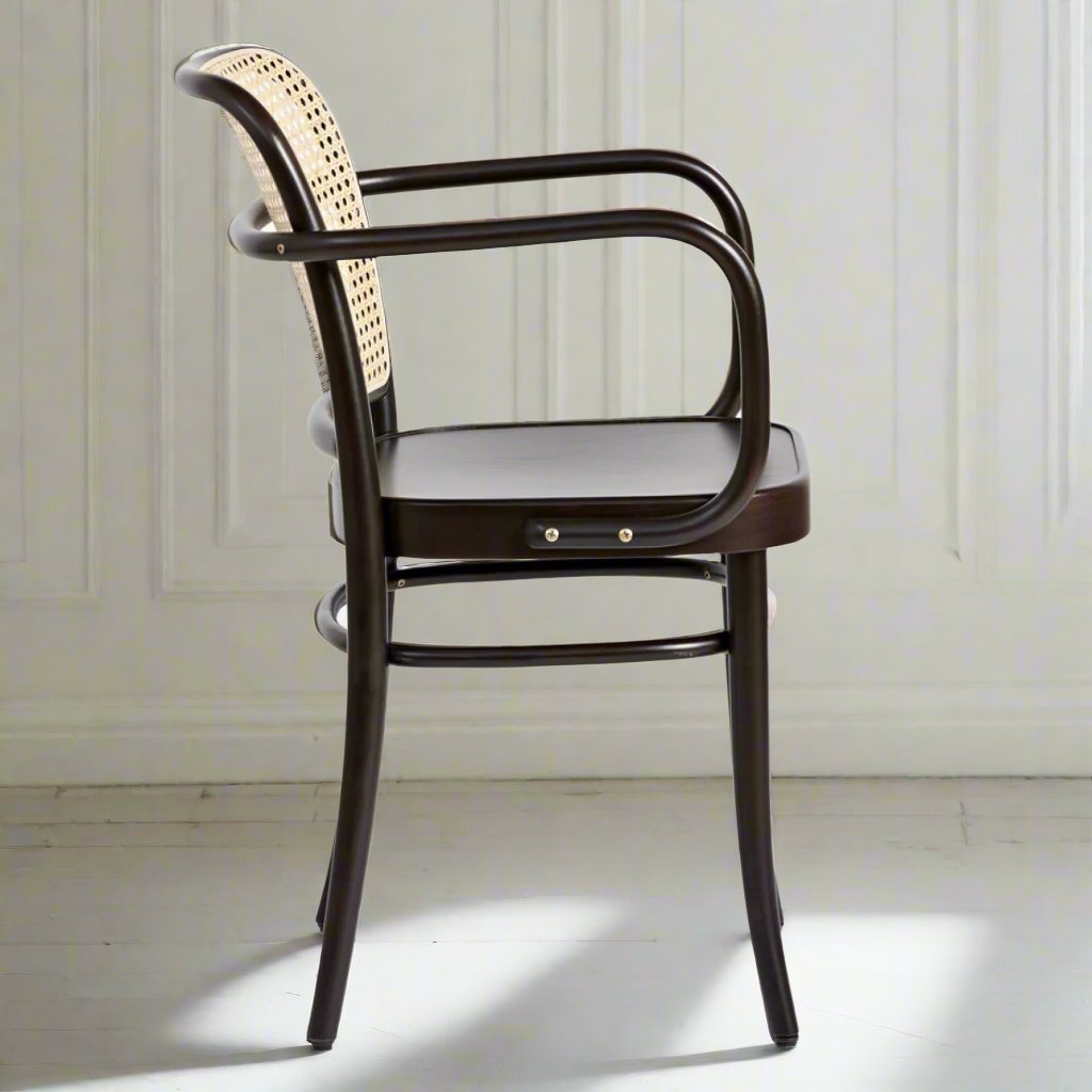 Art 811 Dining Chair (with arms)-Ton-moderndesign.io