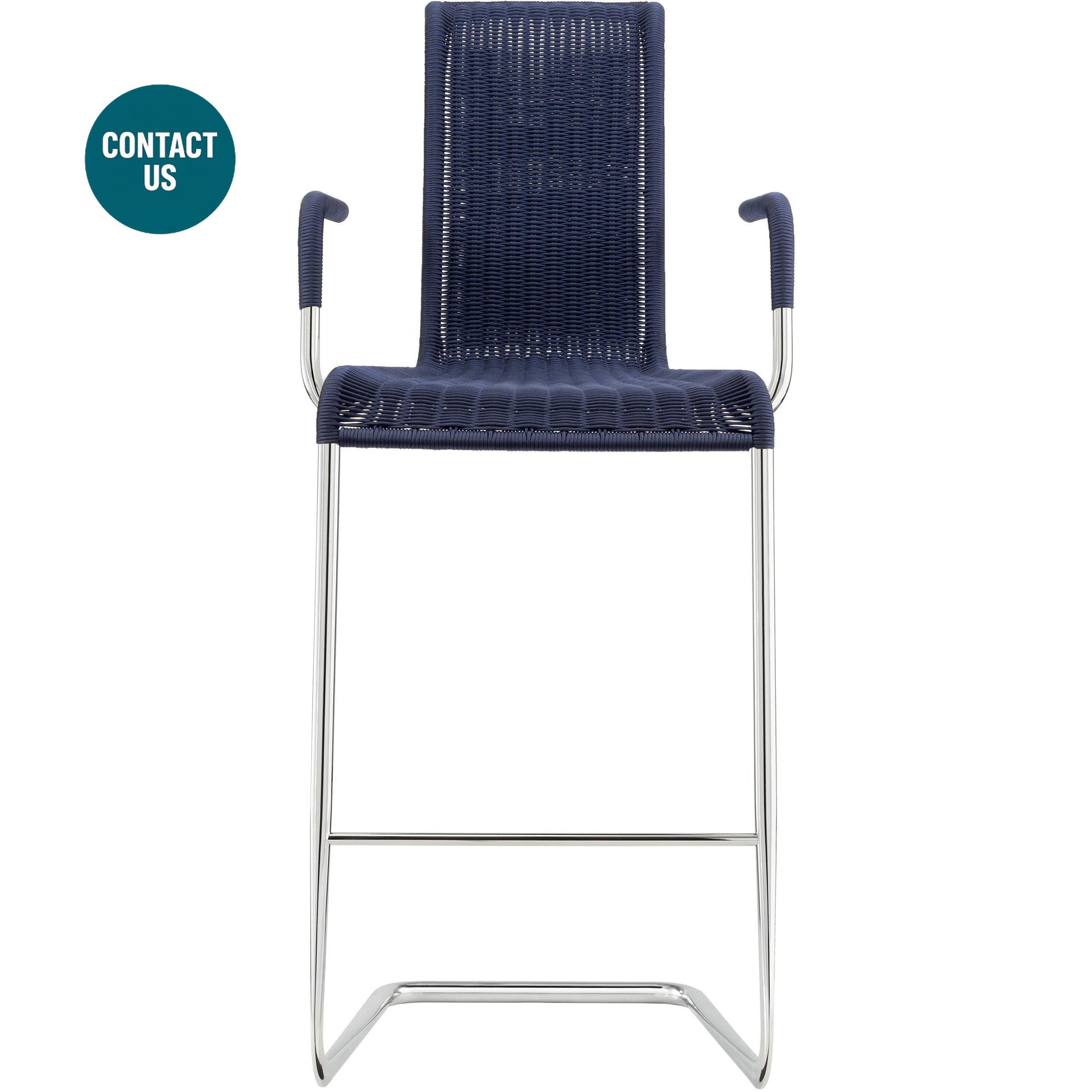 Art D30 High Stool (With Arms)-Tecta-moderndesign.io