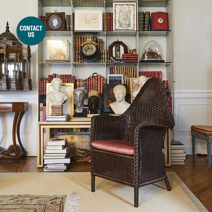 Astrea Dining Chair (With Arms)-Bonacina 1889-moderndesign.io