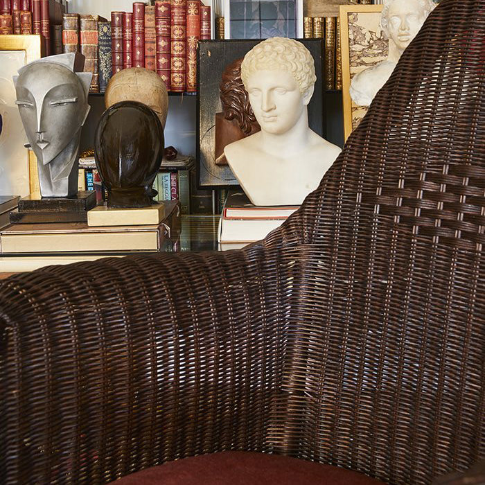 Astrea Dining Chair (With Arms)-Bonacina 1889-moderndesign.io