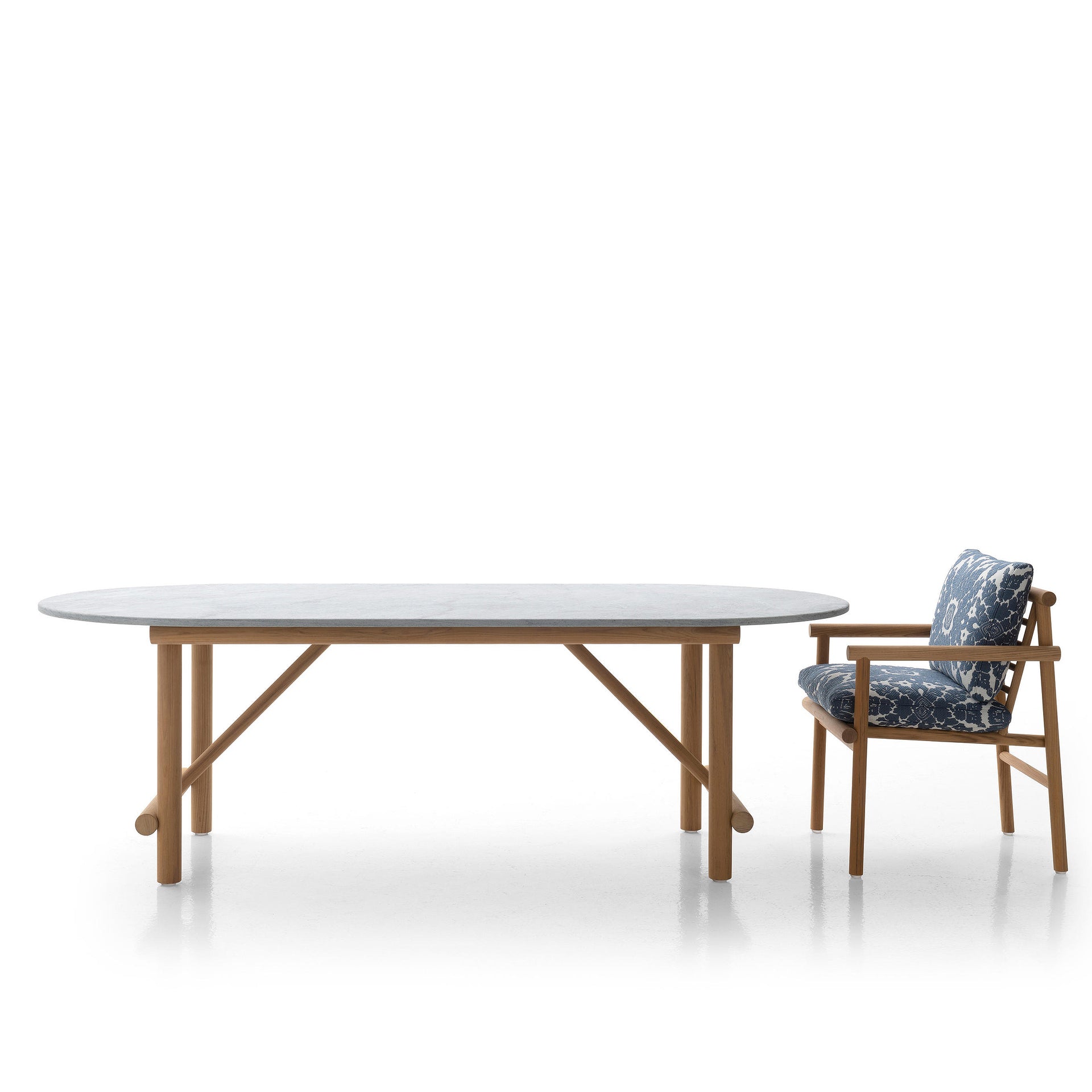 Ayana Dining Table (Rectangular)-B&B Italia-moderndesign.io