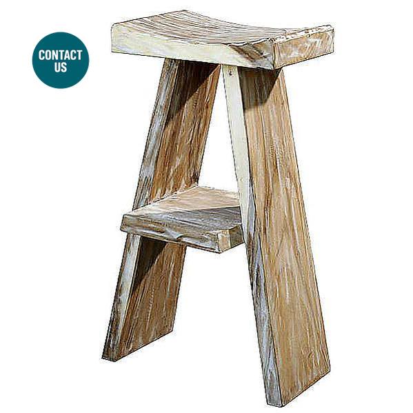 Bayou (SH: 80 cm) High Stool (without back)-MYOWNBALI-moderndesign.io