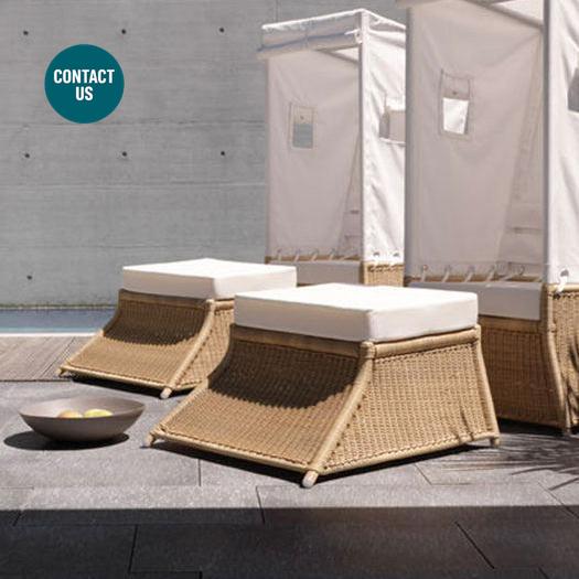 Beach Cabin Foot Stool-Bonacina 1889-moderndesign.io