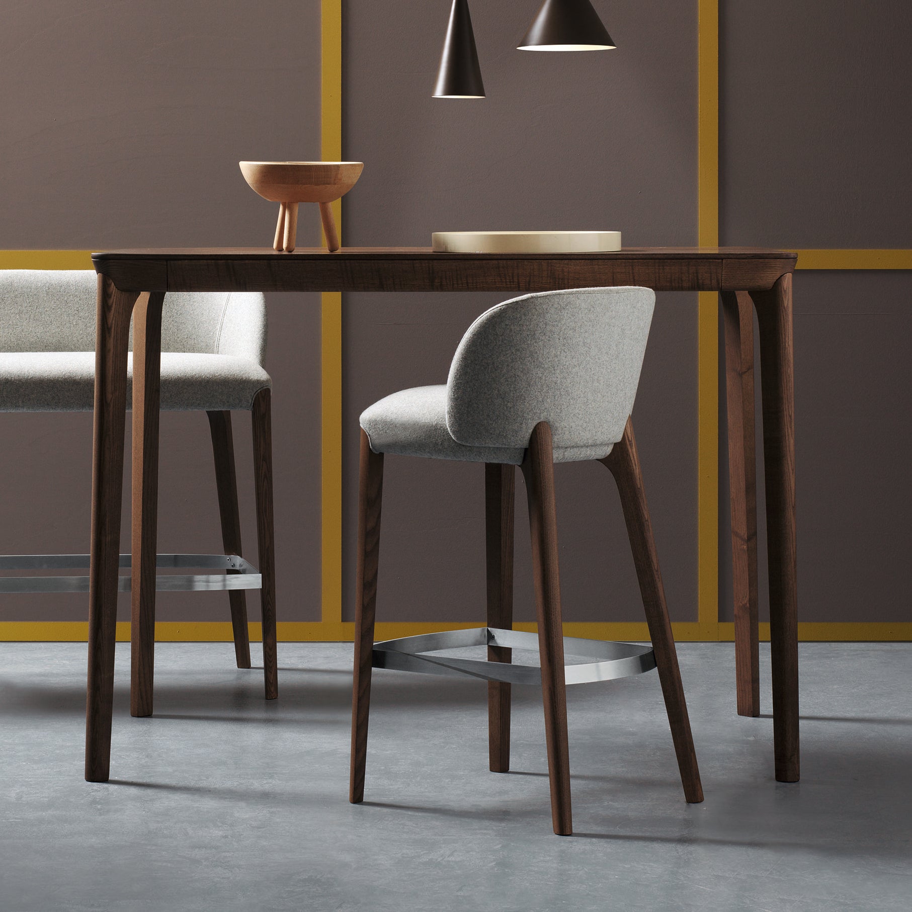 Bellevue 06/106 High Stool (without arms)-Very Wood-moderndesign.io