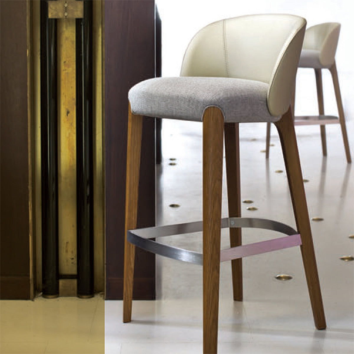 Bellevue 06/106 High Stool (without arms)-Very Wood-moderndesign.io