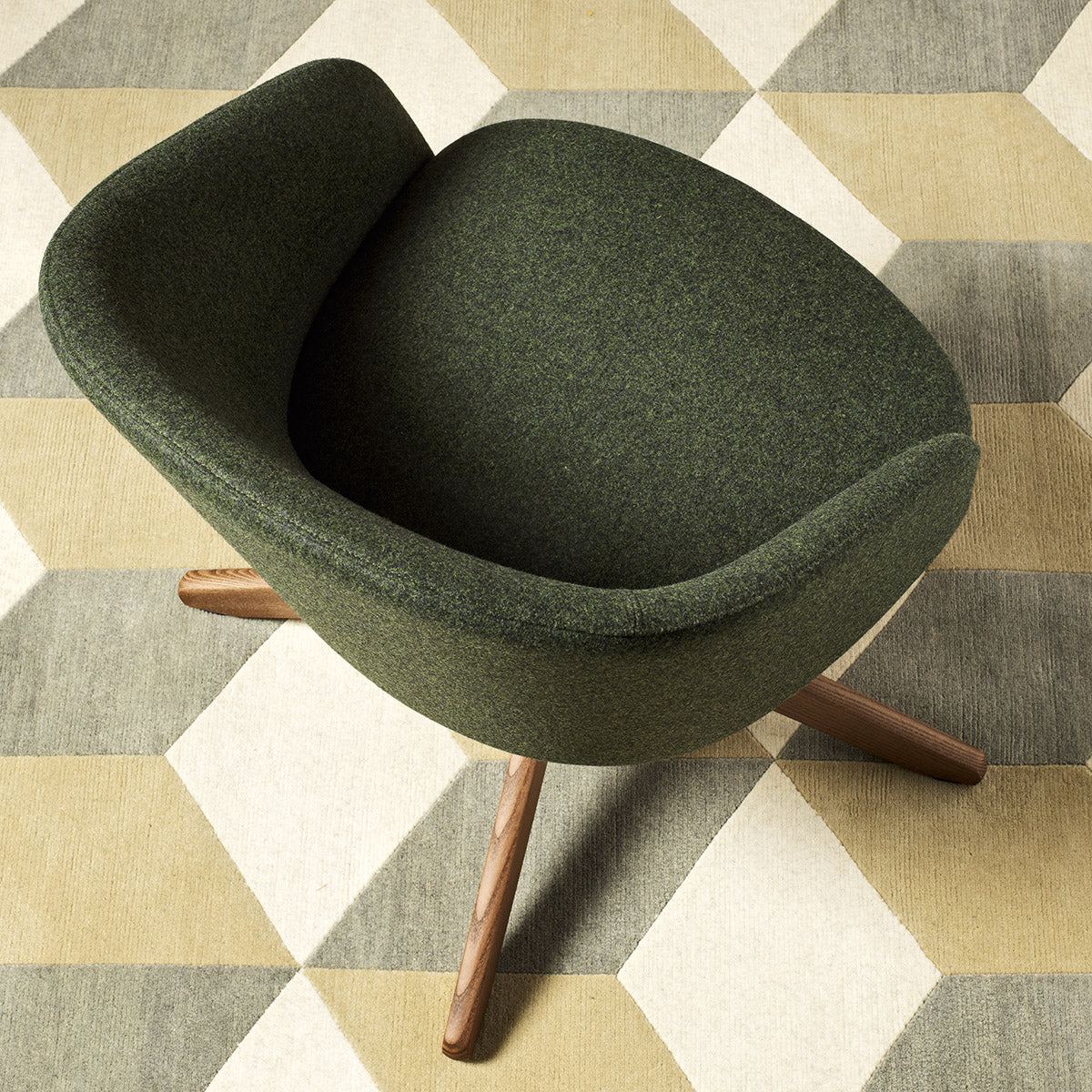 Bellevue 40 (Swivel) Armchair-Very Wood-moderndesign.io