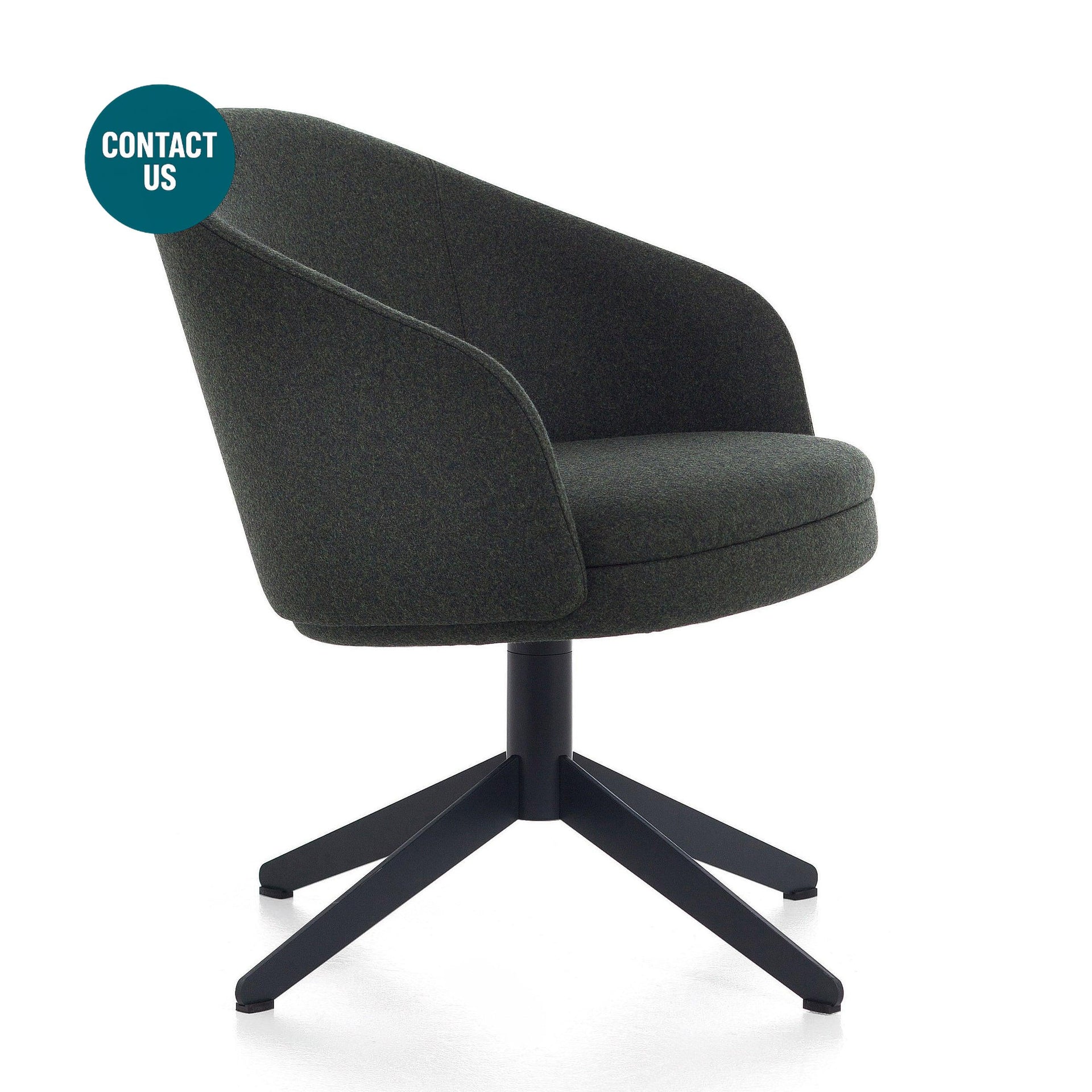 Bellevue 40 (Swivel) Armchair-Very Wood-moderndesign.io
