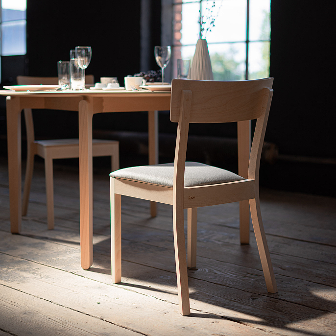 Bergamo Dining Chair (without arms)-Ton-moderndesign.io